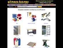 Tablet Screenshot of gilmorekramer.com